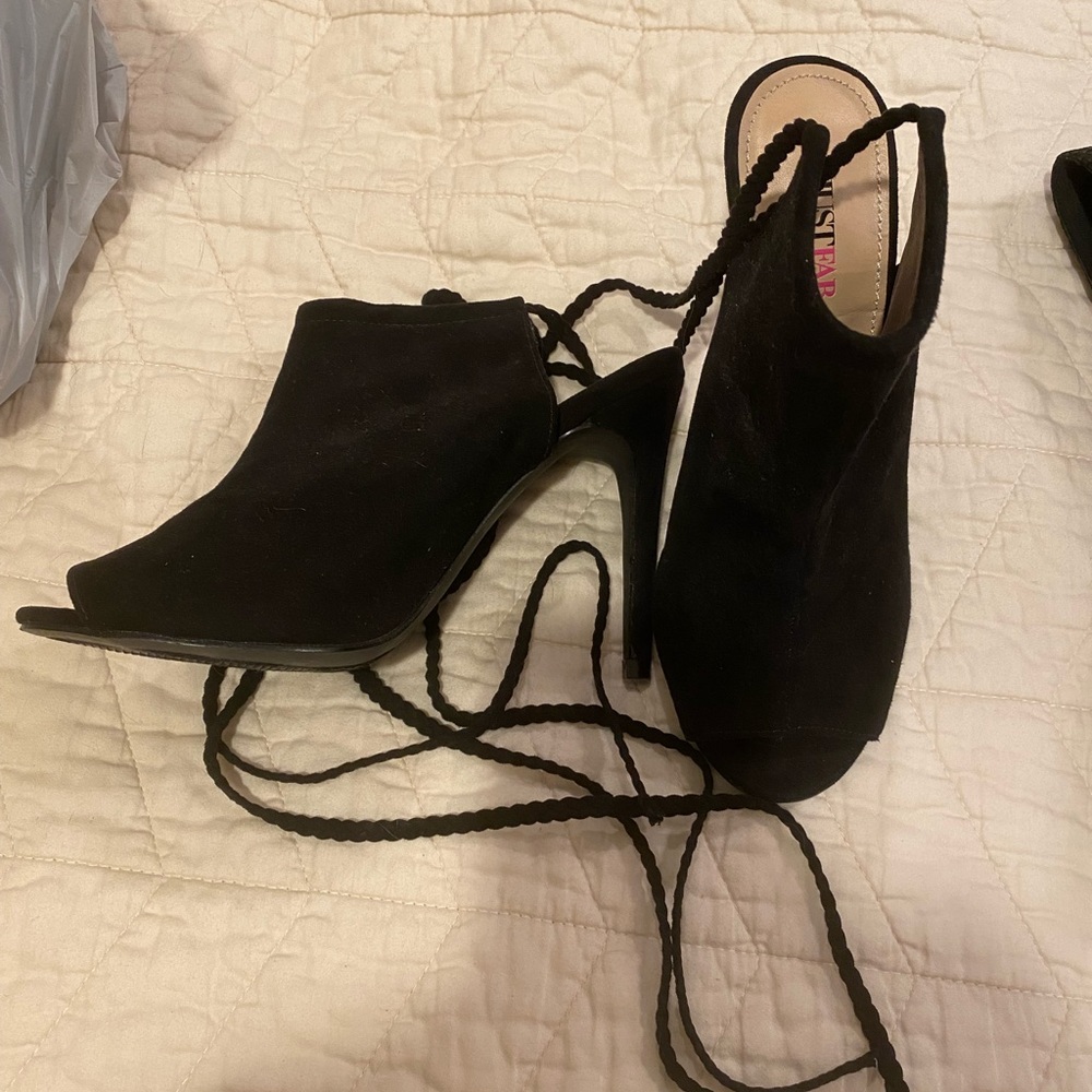 Black heels